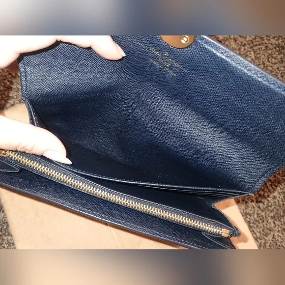 Louis Vuitton Mini Lin Wallet Excellent Condition W/Dust Bag - Picture 10 of 15